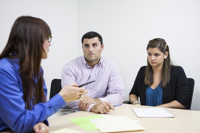 Meeting with tenants