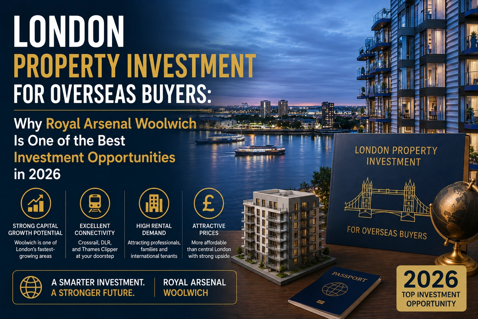 London Property Investment for Overseas Buyers Why Royal Arsenal Woolwich Is One of the Best Investment Opportunities in 2026