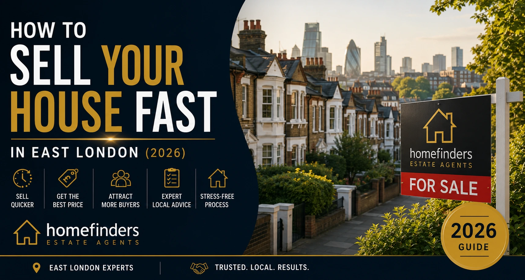 How to Sell Your House Fast in East London (2026)